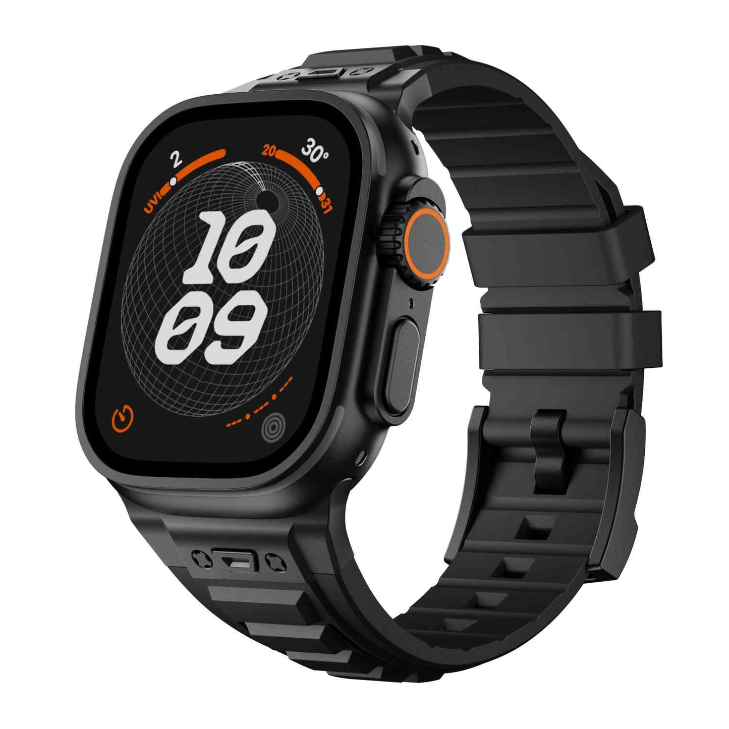 Tactical High Elastic Silicone Band for Apple Watch