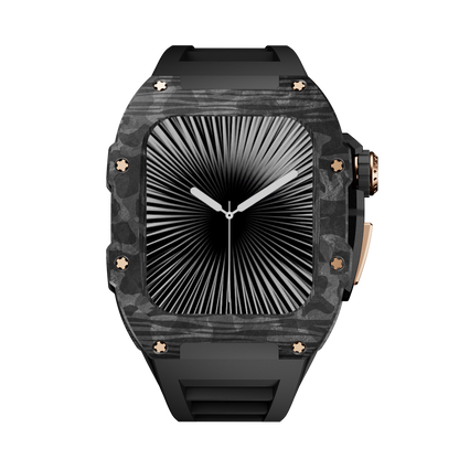 Carbon Fiber Case with Silicone Band Luxury Light Solid S10 46mm